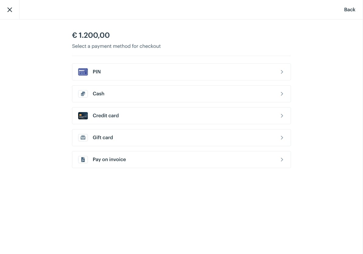 Image of POS checkout