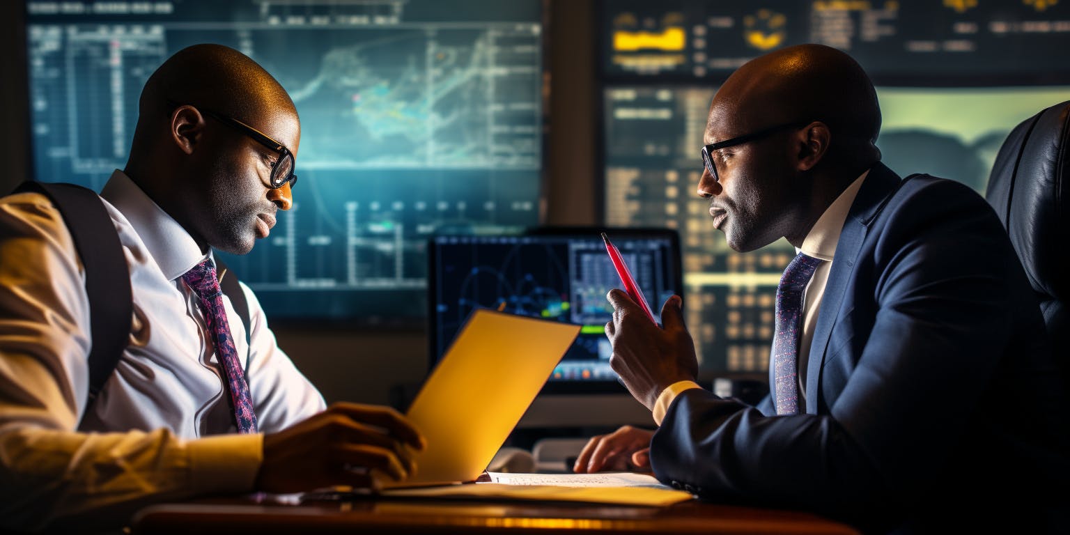 E-commerce business owner analyzing data to make better decisions