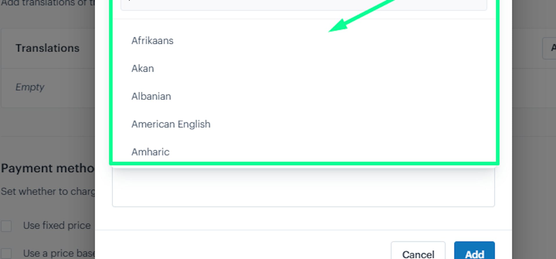 Select Language
