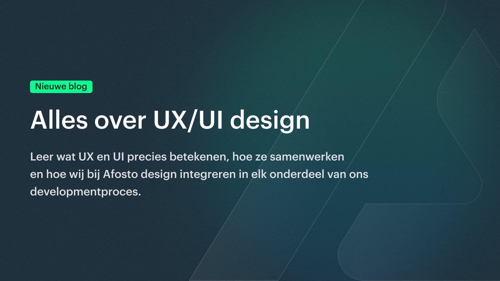 Wat is het verschil tussen UX en UI design?