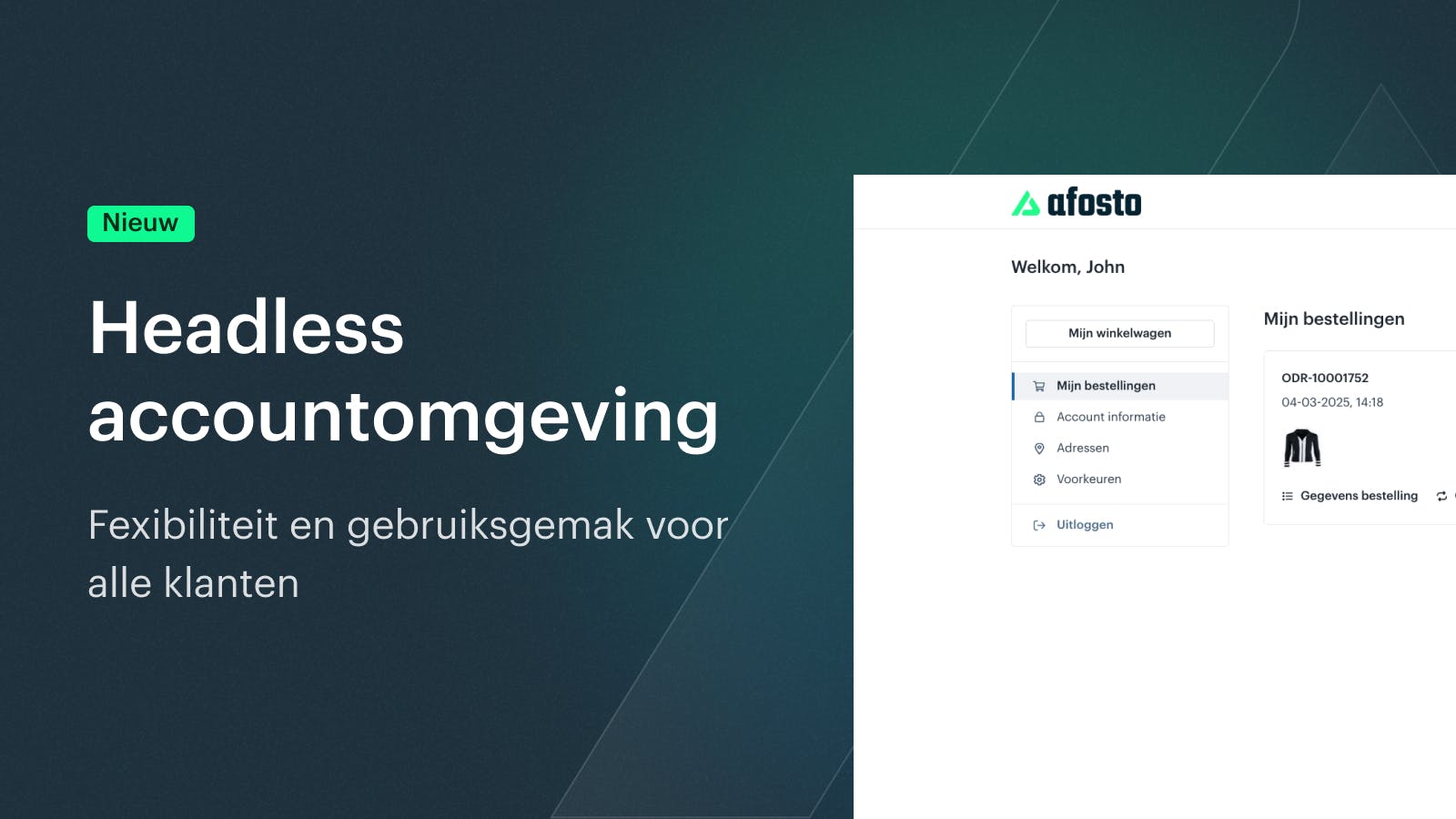 De headless accountomgeving van Afosto: Alles op één plek geregeld