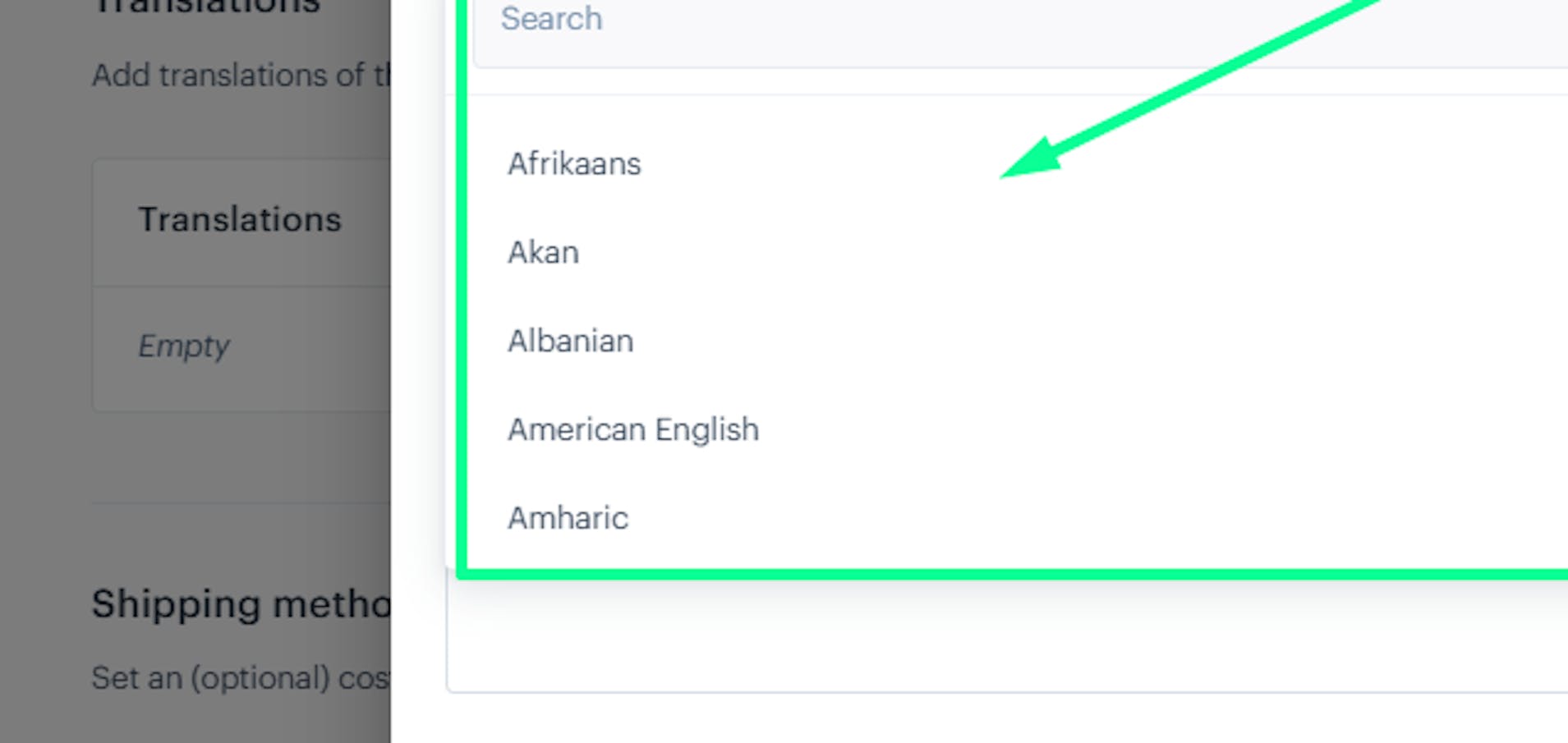 Select Language