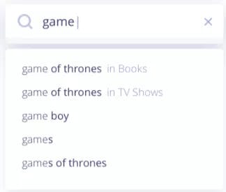 The user experience of Algolia