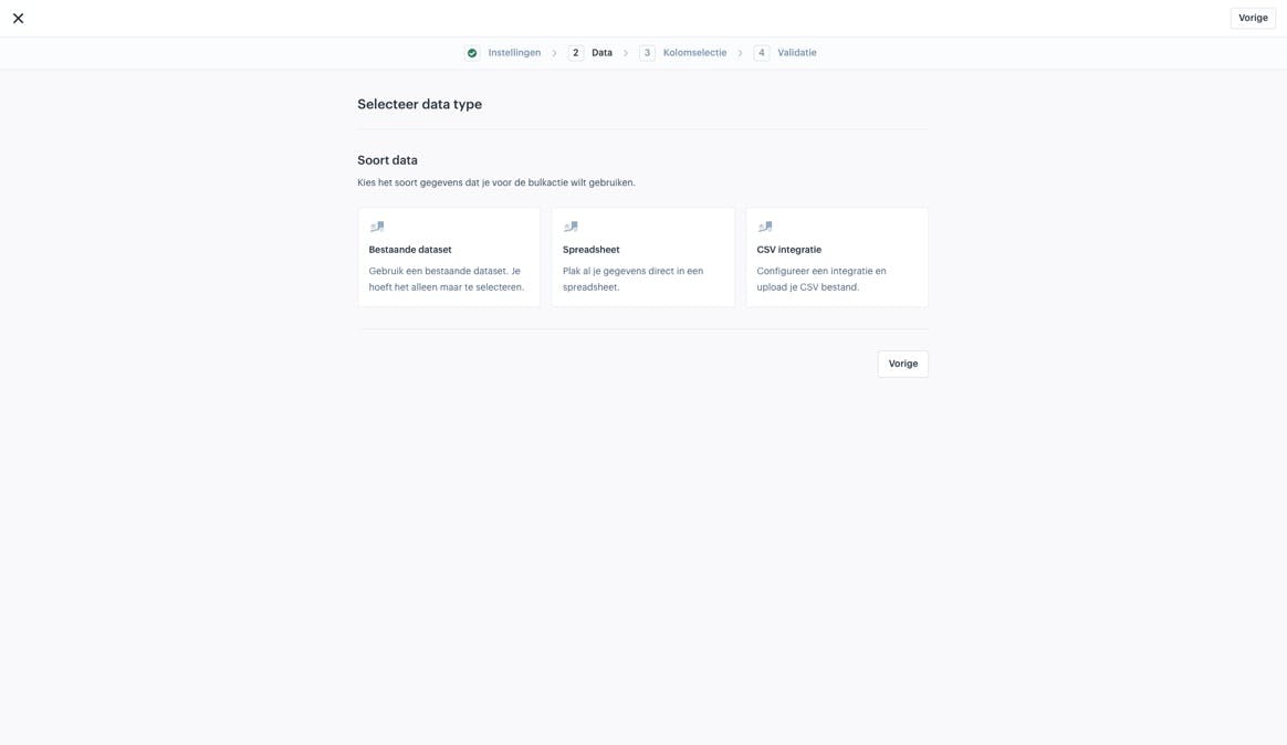 afbeelding over opties om voorraaddate te importeren