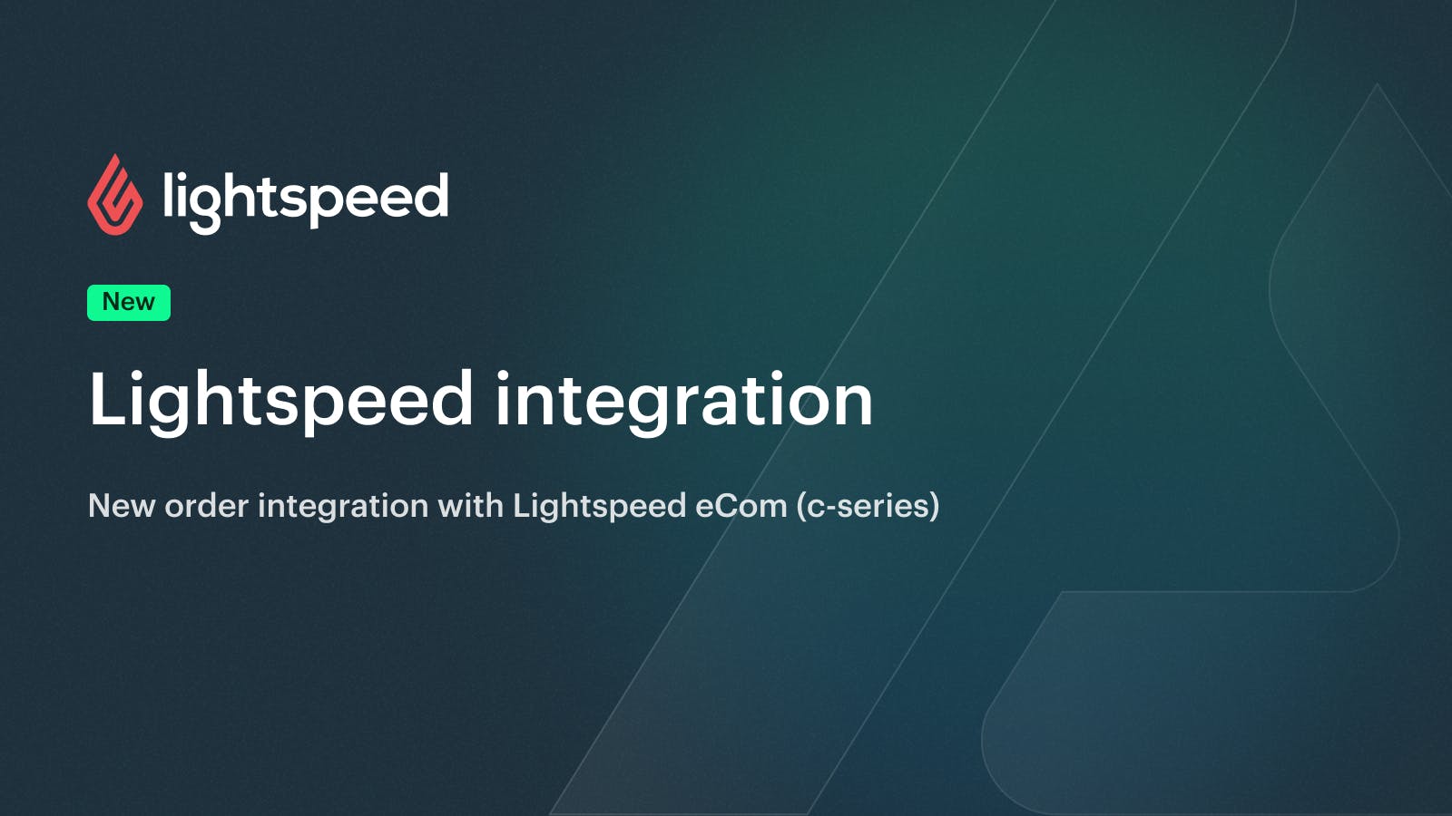 New Afosto Integration: Lightspeed eCom (c-series)